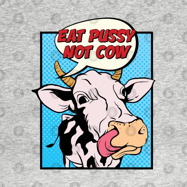 Retro Vegan Joke Eat Not Animals by skinnyrepublic